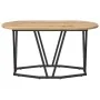Mesa de café Artisan de roble de 80x40x40,5 cm en madera y metal by , Coffee table - Ref: Foro24-869695, Price: 44,46 €, Disc...