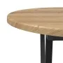 Mesa de café Artisan de roble de 80x40x40,5 cm en madera y metal by , Coffee table - Ref: Foro24-869695, Price: 44,46 €, Disc...