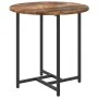 Mesa Lateral 2 pcs Madera de Roble Ahumada, Madera Ingenierizada y Metal von , Seitentische - Ref: Foro24-869698, Preis: 47,9...