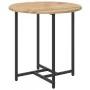 Mesa Lateral de 2 pcs en Madera de Roble Artisan y Metal by , Side tables - Ref: Foro24-869701, Price: 47,92 €, Discount: -5%%