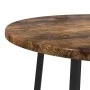 Mesa lateral de 2 piezas en madera de roble ahumado y metal | Foro24.es | Tu tienda online para hogar, jardín y más Foro24.es