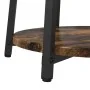 Mesa lateral de 2 piezas en madera de roble ahumado y metal | Foro24.es | Tu tienda online para hogar, jardín y más Foro24.es