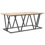 Mesa de café Roble de Sonoma 100x50x40 cm Hecha de madera elaborada y metal | Foro24.es | Tu tienda online para hogar, jardín y más Foro24.es