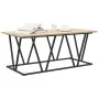 Mesa de café Roble de Sonoma 100x50x40 cm Hecha de madera elaborada y metal | Foro24.es | Tu tienda online para hogar, jardín y más Foro24.es