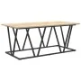 Mesa de café Roble de Sonoma 100x50x40 cm Hecha de madera elaborada y metal | Foro24.es | Tu tienda online para hogar, jardín y más Foro24.es