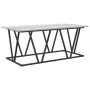 Mesa de Café Gris Sonoma 100x50x40 cm Hecha de Madera Elaborada y Metal | Foro24.es | Tu tienda online para hogar, jardín y más Foro24.es