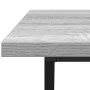 Mesa de Café Gris Sonoma 100x50x40 cm Hecha de Madera Elaborada y Metal | Foro24.es | Tu tienda online para hogar, jardín y más Foro24.es