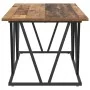 Mesa de café de madera reciclada 100x50x40 cm de madera de ingeniería y metal | Foro24.es | Tu tienda online para hogar, jardín y más Foro24.es