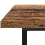 Mesa de café de madera reciclada 100x50x40 cm de madera de ingeniería y metal | Foro24.es | Tu tienda online para hogar, jardín y más Foro24.es