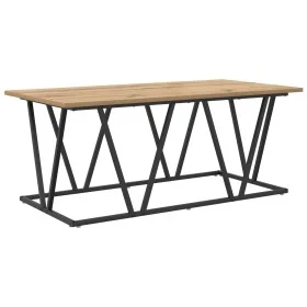Mesa de café Artisan de roble 100x50x40 cm, de