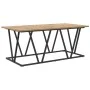 Mesa de café Artisan de roble 100x50x40 cm, de madera de ingeniería y metal | Foro24.es | Tu tienda online para hogar, jardín y más Foro24.es