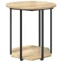 Mesa auxiliar de 2 piezas de madera de roble Sonoma y metal von , Seitentische - Ref: Foro24-869715, Preis: 69,24 €, Rabatt: ...