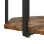 Mesa Lateral 2 pcs de Madera de Roble Ahumada y Metal | Foro24.es | Tu tienda online para hogar, jardín y más Foro24.es