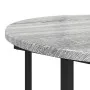 Mesa Lateral 2 pcs Gris Sonoma de Madera y Metal | Foro24.es | Tu tienda online para hogar, jardín y más Foro24.es