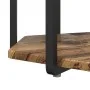 Mesa lateral 2 pcs de madera vieja, madera ingeniada y metal | Foro24.es | Tu tienda online para hogar, jardín y más Foro24.es