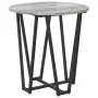 Mesa auxiliar de 2 piezas en gris Sonoma, hecha de madera y metal | Foro24.es | Tu tienda online para hogar, jardín y más Foro24.es