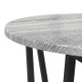 Mesa auxiliar de 2 piezas en gris Sonoma, hecha de madera y metal | Foro24.es | Tu tienda online para hogar, jardín y más Foro24.es