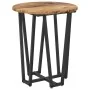 Mesa lateral de 2 piezas hecha de madera reciclada, tablero de madera y metal | Foro24.es | Tu tienda online para hogar, jardín y más Foro24.es