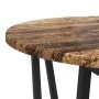 Mesa lateral de 2 piezas hecha de madera reciclada, tablero de madera y metal | Foro24.es | Tu tienda online para hogar, jardín y más Foro24.es