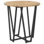 Mesa Lateral de 2 Piezas en Madera de Roble y Metal | Foro24.es | Tu tienda online para hogar, jardín y más Foro24.es