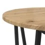 Mesa Lateral de 2 Piezas en Madera de Roble y Metal | Foro24.es | Tu tienda online para hogar, jardín y más Foro24.es