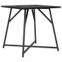 Mesa Auxiliar de 2 piezas en Madera de Roble Negra y Metal | Foro24.es | Tu tienda online para hogar, jardín y más Foro24.es