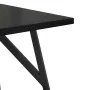Mesa Auxiliar de 2 piezas en Madera de Roble Negra y Metal | Foro24.es | Tu tienda online para hogar, jardín y más Foro24.es