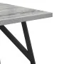 Mesa Auxiliar 2 pcs Gris Sonoma de Madera y Metal | Foro24.es | Tu tienda online para hogar, jardín y más Foro24.es