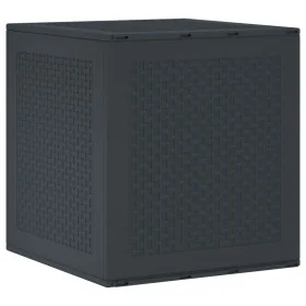 Caja de Almacenamiento Antracita 55x53x57 cm PP von , Aufbewahrungsboxen für den Außenbereich - Ref: Foro24-870579, Preis: 57...