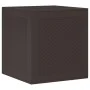 Caja de Almacenamiento Marrón 55x53x57 cm PP | Foro24.es | Tu tienda online para hogar, jardín y más Foro24.es
