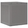 Caja de Almacenamiento Jardín Gris Claro 55x53x57 cm PP von , Aufbewahrungsboxen für den Außenbereich - Ref: Foro24-870582, P...