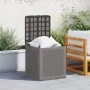 Caja de Almacenamiento Jardín Gris Claro 55x53x57 cm PP von , Aufbewahrungsboxen für den Außenbereich - Ref: Foro24-870582, P...