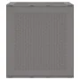 Caja de Almacenamiento Jardín Gris Claro 55x53x57 cm PP von , Aufbewahrungsboxen für den Außenbereich - Ref: Foro24-870582, P...