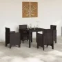 Mesa de Exterior Marrón Polipropileno Cuadrada 1 m Ligera von , Gartentische - Ref: Foro24-871681, Preis: 87,73 €, Rabatt: -5%%