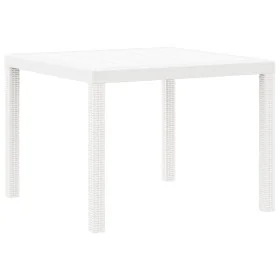 Mesa Exterior Blanca Plástico Mediana Duradera Mesa de Patio von , Gartentische - Ref: Foro24-871682, Preis: 87,73 €, Rabatt:...