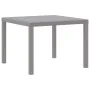 Mesa al Aire Libre Gris Claro Plástico Estándar Duradera by , Garden tables - Ref: Foro24-871683, Price: 90,87 €, Discount: -5%%