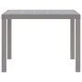 Mesa al Aire Libre Gris Claro Plástico Estándar Duradera by , Garden tables - Ref: Foro24-871683, Price: 90,87 €, Discount: -5%%