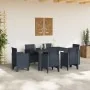 Mesa Exterior Antracita Plástico Mediana Duradera Mesa de Patio by , Garden tables - Ref: Foro24-871684, Price: 128,14 €, Dis...