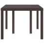 Mesa Exterior Marrón Plástico Grande Ligera by , Garden tables - Ref: Foro24-871685, Price: 128,14 €, Discount: -5%%