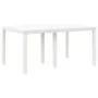 Mesa Exterior Blanca Polipropileno Mediana Duradera by , Garden tables - Ref: Foro24-871686, Price: 128,14 €, Discount: -5%%