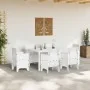 Mesa Exterior Blanca Polipropileno Mediana Duradera by , Garden tables - Ref: Foro24-871686, Price: 128,14 €, Discount: -5%%