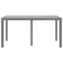 Mesa Exterior Gris Claro Plástico Mediana Duradera by , Garden tables - Ref: Foro24-871687, Price: 132,74 €, Discount: -5%%
