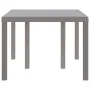 Mesa Exterior Gris Claro Plástico Mediana Duradera by , Garden tables - Ref: Foro24-871687, Price: 132,74 €, Discount: -5%%