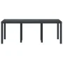 Mesa de Jardín Antracita 200x100x73 cm de Polirratán de , Mesas de jardín - Ref: Foro24-871688, Precio: 163,00 €, Descuento: ...