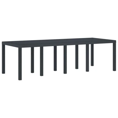 Mesa de Jardín Antracita 250x100x73 cm de Polyratán von , Gartentische - Ref: Foro24-871692, Preis: 186,24 €, Rabatt: -5%%