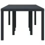 Mesa de Jardín Antracita 250x100x73 cm de Polyratán von , Gartentische - Ref: Foro24-871692, Preis: 186,24 €, Rabatt: -5%%