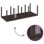 Mesa de Jardín Marrón 250x100x73 cm de Rattan Sintético by , Garden tables - Ref: Foro24-871693, Price: 183,40 €, Discount: -5%%