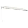 Toldo retráctil aluminio y tela color crema 4x3 m von , Markisen - Ref: Foro24-3154528, Preis: 553,79 €, Rabatt: -5%%