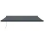 Toldo retráctil aluminio y tela gris antracita 4x3 m von , Markisen - Ref: Foro24-3154563, Preis: 462,60 €, Rabatt: -5%%