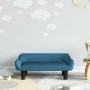 Sofá para niños de terciopelo azul 70x40x24 cm | Foro24.es | Tu tienda online para hogar, jardín y más Foro24.es